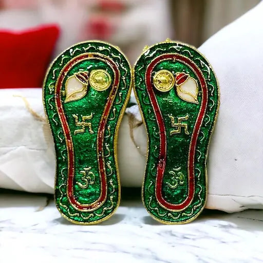 CHARAN PADUKA FOR LADDU GOPAL JI SPC-164 Shriposhak.in NATH DWARA