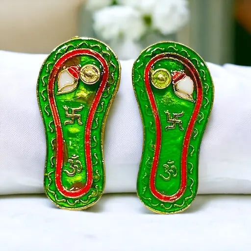 CHARAN PADUKA FOR LADDU GOPAL JI SPC-164 Shriposhak.in NATH DWARA