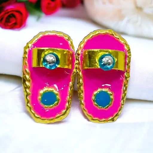 CHARAN PADUKA FOR LADDU GOPAL JI SPC-79 Shriposhak.in NATH DWARA