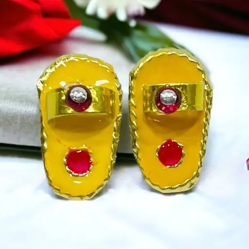 CHARAN PADUKA FOR LADDU GOPAL JI SPC-79 Shriposhak.in NATH DWARA