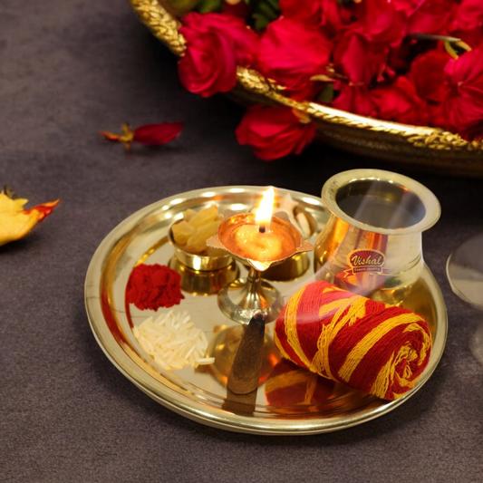 THALI FOR PUJA AND PRASAD SPB-105
